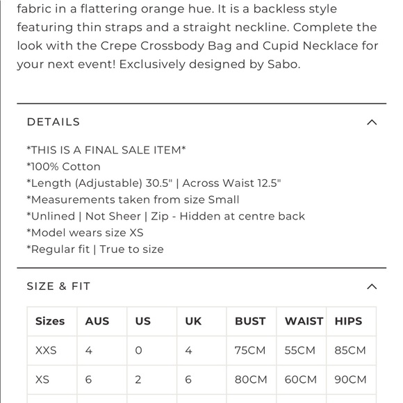 Sabo Skirt Phoenix dress - Picture 12 of 12